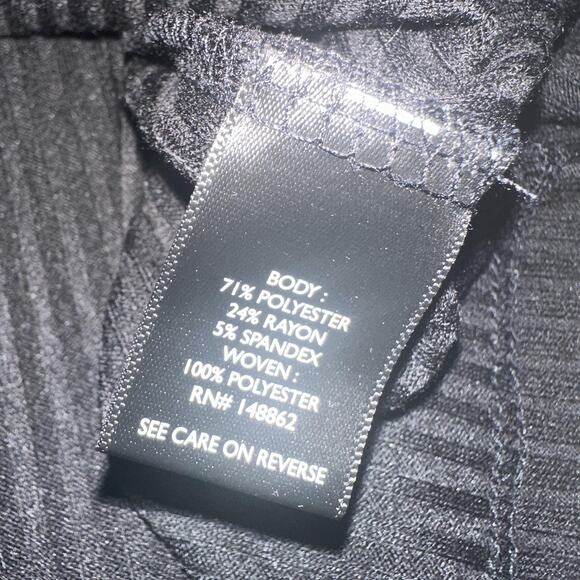 Torrid Shirt Womens Plus Size 5X Black Ribbed Ruffle Sleeve Sleeveless - Picture 6 of 10